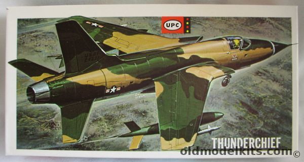UPC 1/72 Republic F-105D Thunderchief - FH-165 'Jakes Jewel' Okinawa or FH-350 Yokota, 5078-100 plastic model kit